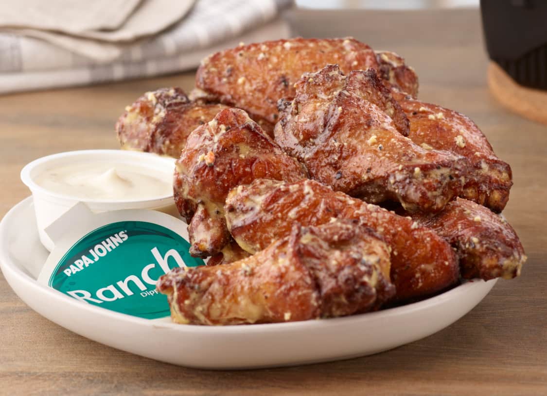 Garlic Parmesan Wings